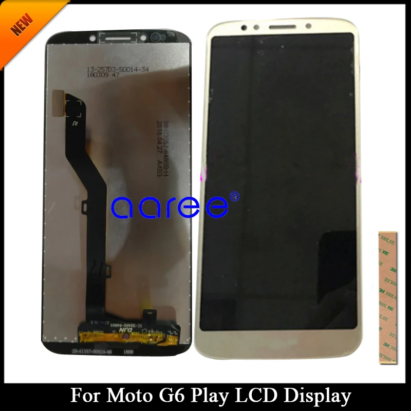 100% протестированный класс AAA ЖК дисплей для Moto G6 Play LCD экран сенсорный дигитайзер
