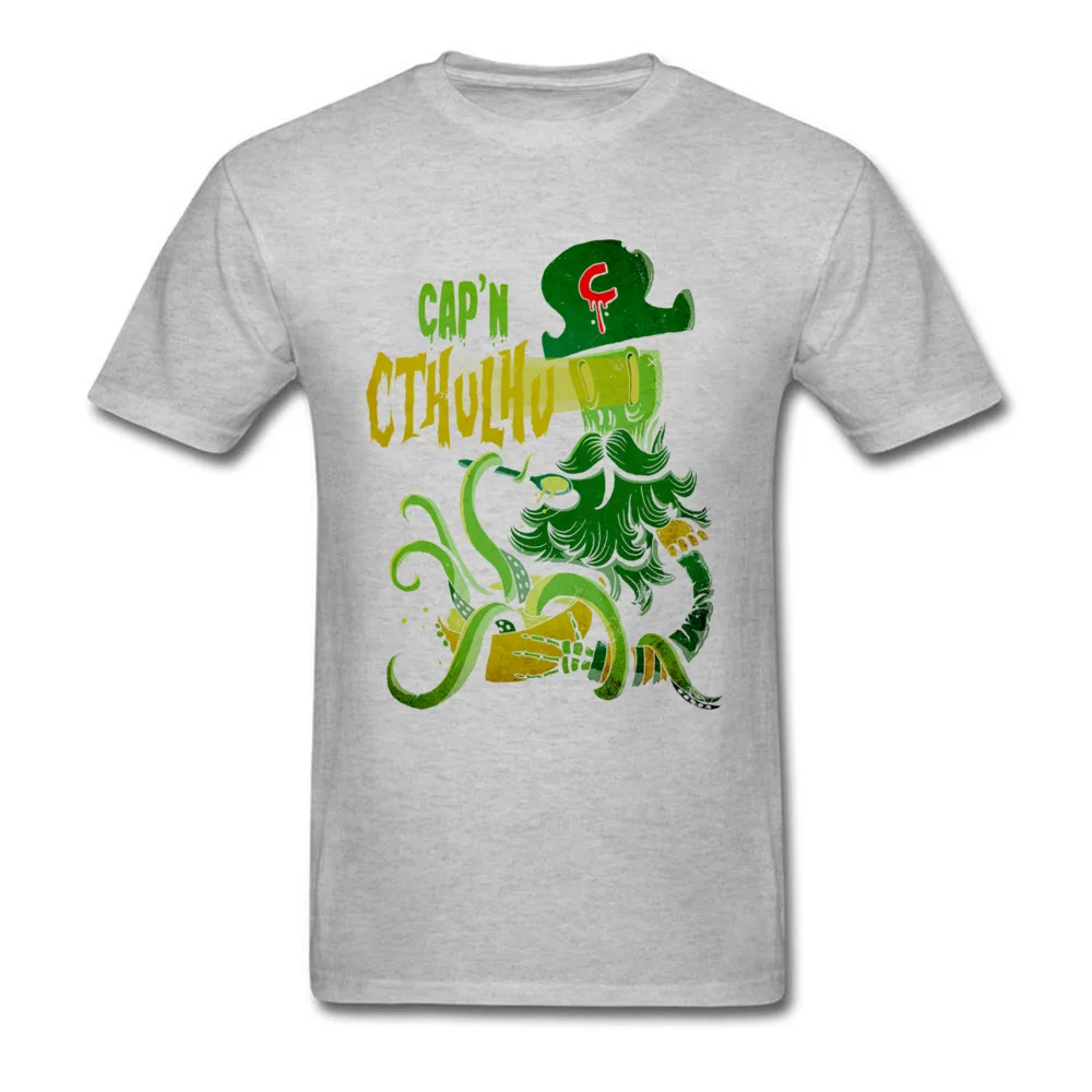 Футболка с надписью Cap n Cthulhu для мужчин топы очень странные дела летняя футболка