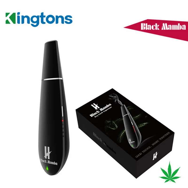 Оригинальный BLK черный мамба herbstick темп контроль электронная сигарета сухой