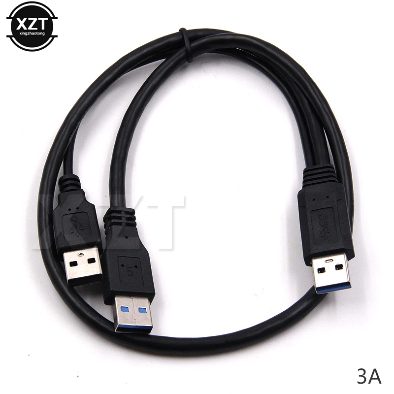 1 шт. Новый SATA кабель для передачи данных USB2.0 и USB 3 0 тип A к папа Y Разъем жесткого