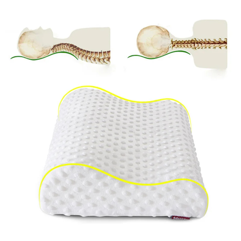 Comfortable Cervical Pillow for Sleeping Slow Rebound Memory Pillow Neck Massage Memory Foam Pillows Bed Head Pillow Coussin Cou