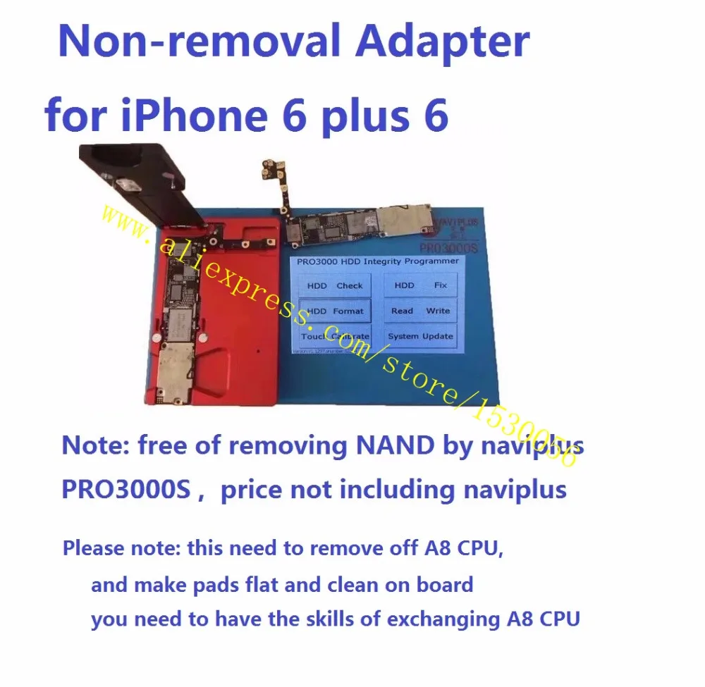 Адаптер без удаления для iPhone 6 plus P 6G NAND от navi PRO3000S|adapter| |