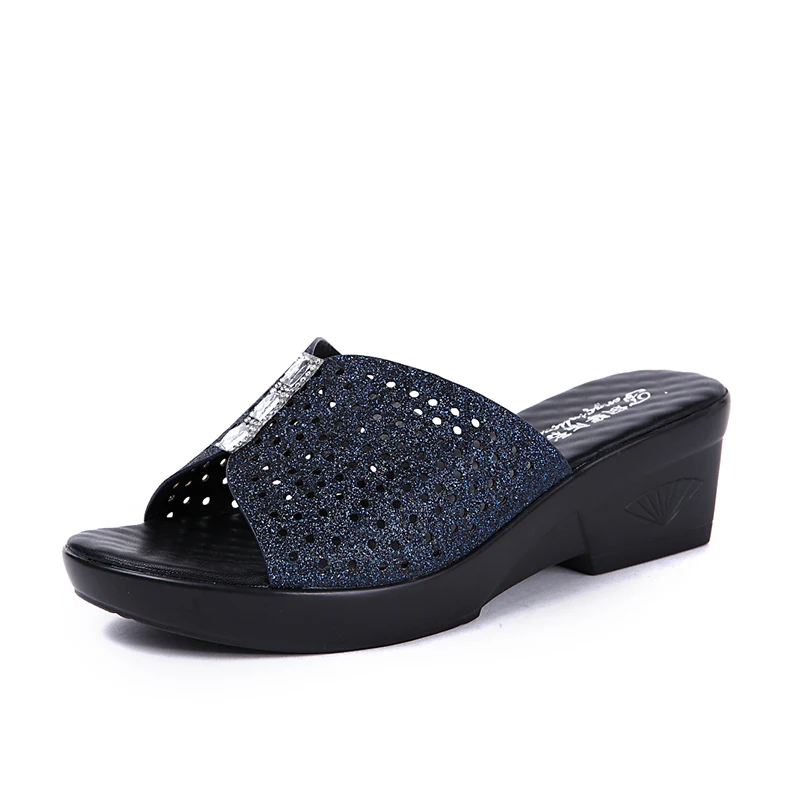 Тапки женские из натуральной кожи большие размеры 41 43|diamond flat|women slippersslippers leather women