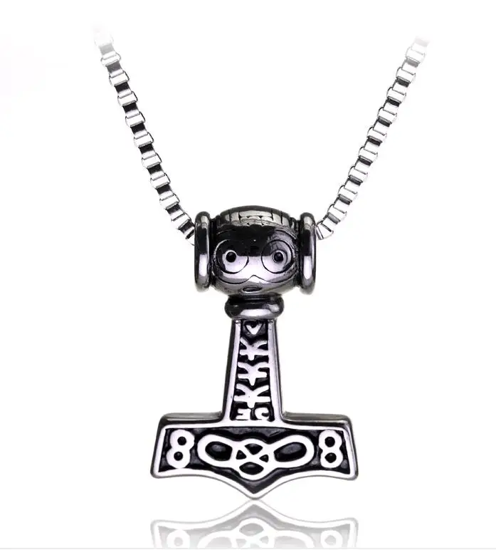 10 стилей Мститель Тор ожерелье молоток Темный мир сплав THOR'S HAMMER Magick Мужская подвеска ожерелье ювелирные изделия Прямая поставка