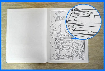 Книжка раскраска креативная с рисунком животных антистрессовая творческая