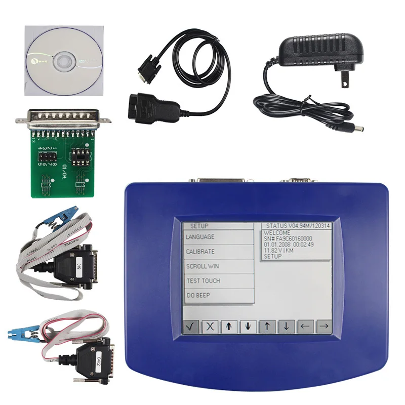 Полный комплект кабелей и версия obd для Digiprog 3 v4.94 программатор регулировки