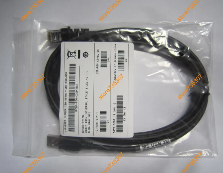 10 шт./лот новый 2 м прямой USB Dada Usb кабель для Honeywell Metrologic MS9540 MS9520 MS7120 MS5145 MS9535 сканер