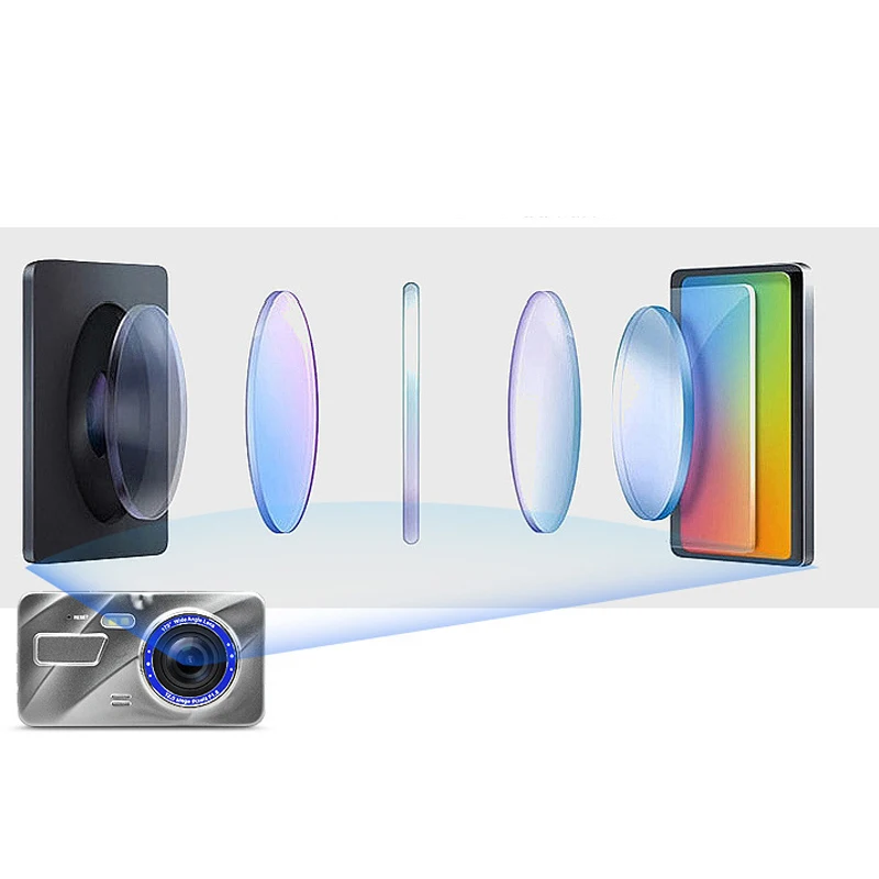 Камера DVR для автомобиля видеорегистратор 4 0 дюйма IPS экран FHD видео 1080P камера с
