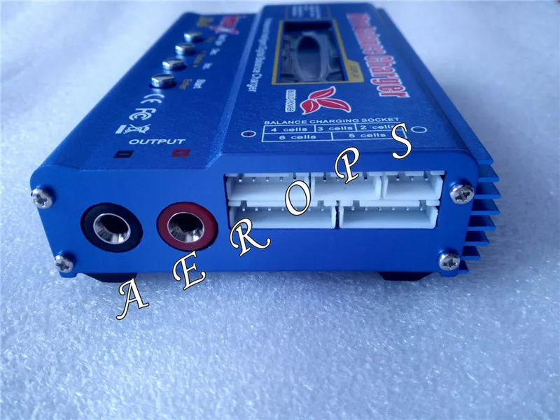 Aerops 80 Вт IMAX B6 RC Баланс Lipo Срок службы батареи зарядное устройство Nimh Nicd литиевая батарея EU/US/UK/AU разъем