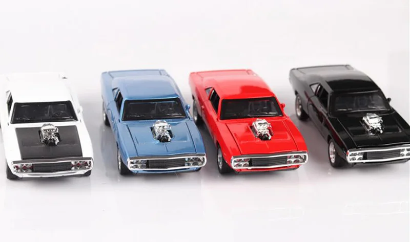 17 см 1:32 Масштаб 4 цвета металлический сплав 1970 Dodge зарядное устройство быстрая модель автомобиля оттягивать назад литые автомобили игрушки для детей
