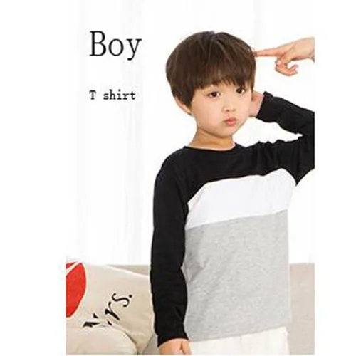 Boy T-shirt Г. летняя полосатая футболка, комплекты платья для мамы и дочки и одинаковые Семейные комплекты для папы и сына для маленьких мальчиков и девочек - Цвет: Boy T-shirt