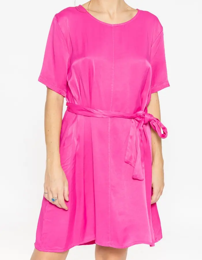 SHN Vestido Cinturon Fucsia. 22383 408 SS18|Женские платья| |