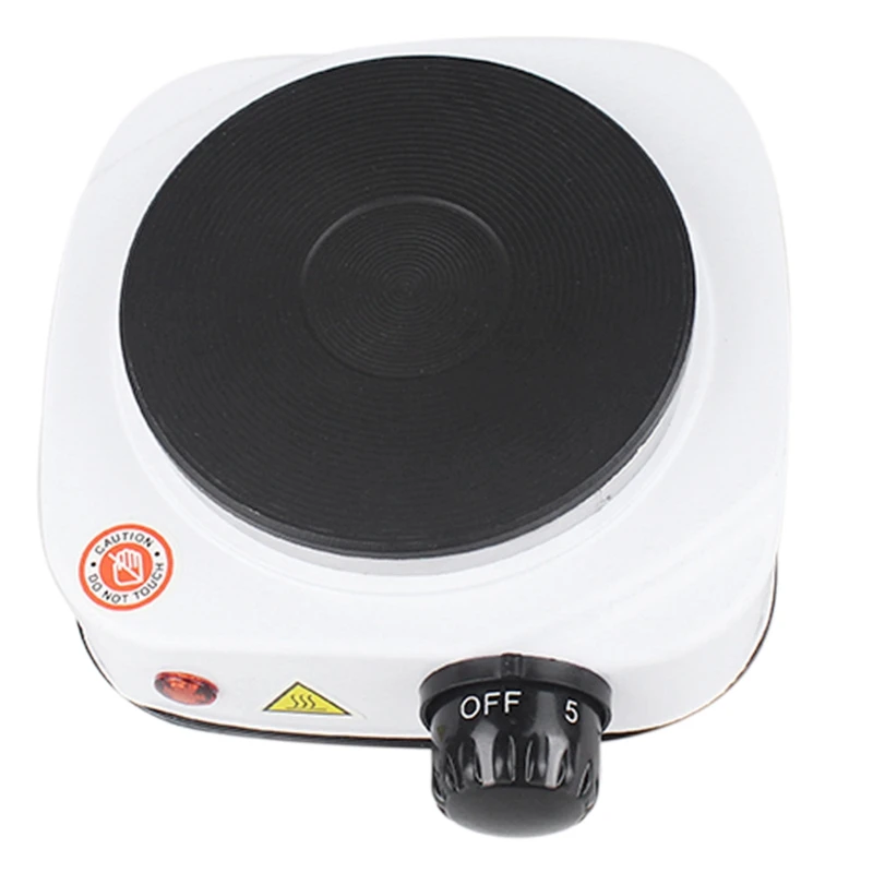 White EAS-500W Мини электрическая плита столешница практичная сплошная плита нагревательные печи кухня кухонная плита для дома - Цвет: White