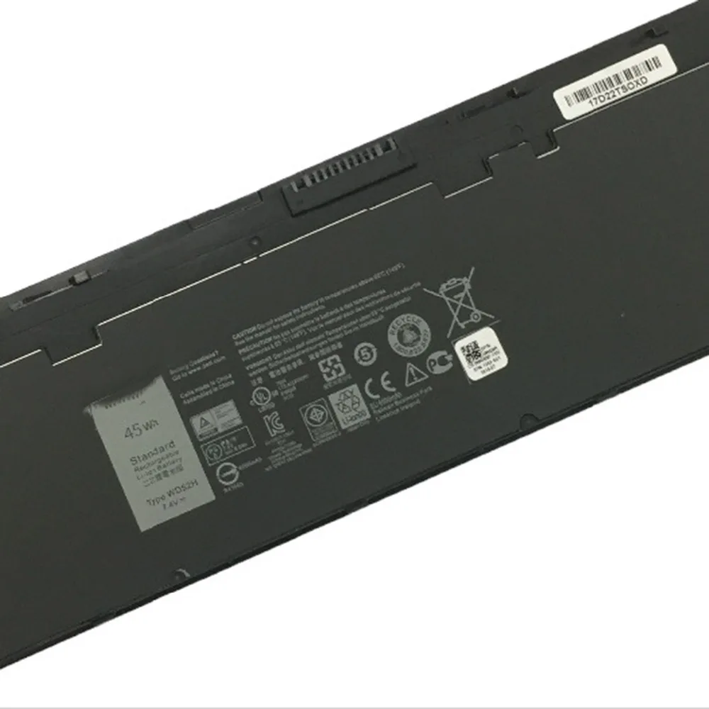 Новый оригинальный аккумулятор WD52H 7 4 в 45 Вт/ч/6080 мА/ч для ноутбука Dell GVD76 HJ8KP NCVF0 E7240