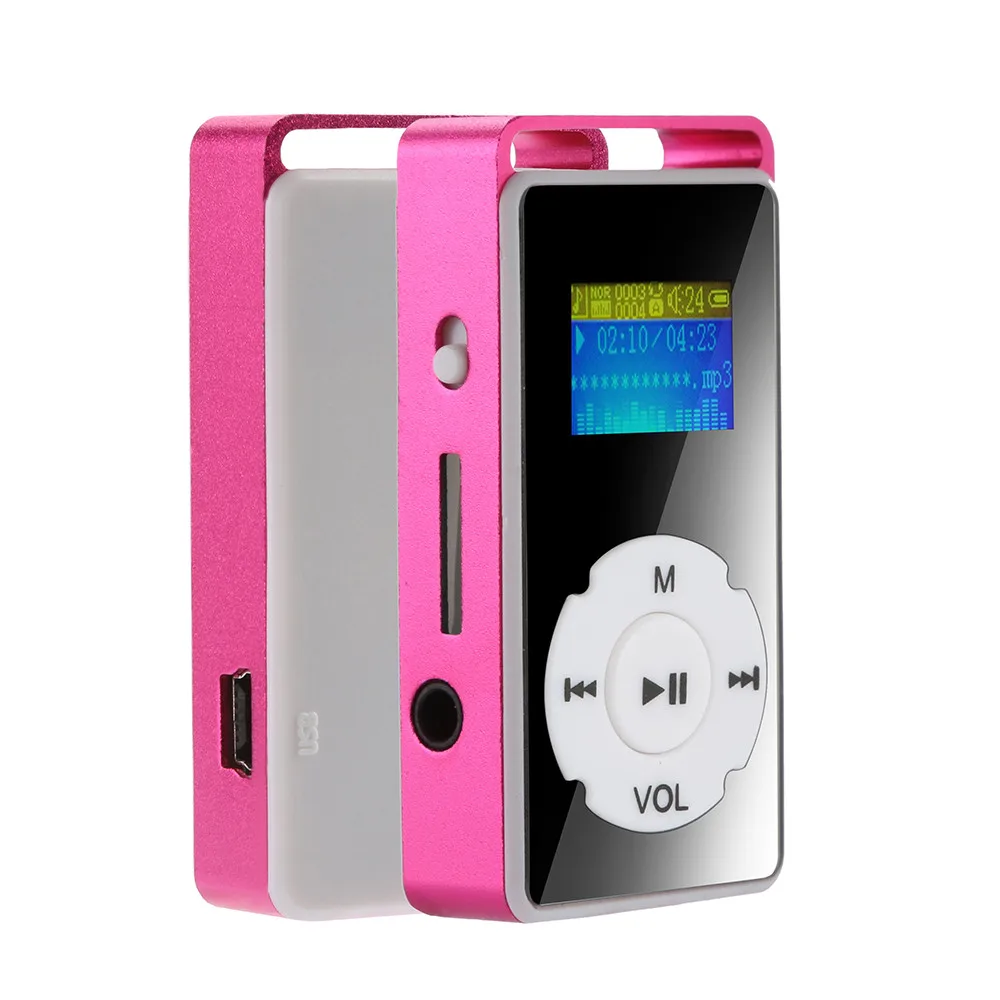 HIPERDEAL портативный цифровой MP3-плеер с ЖК-экраном Поддержка Micro SD TF карта 32G крутой