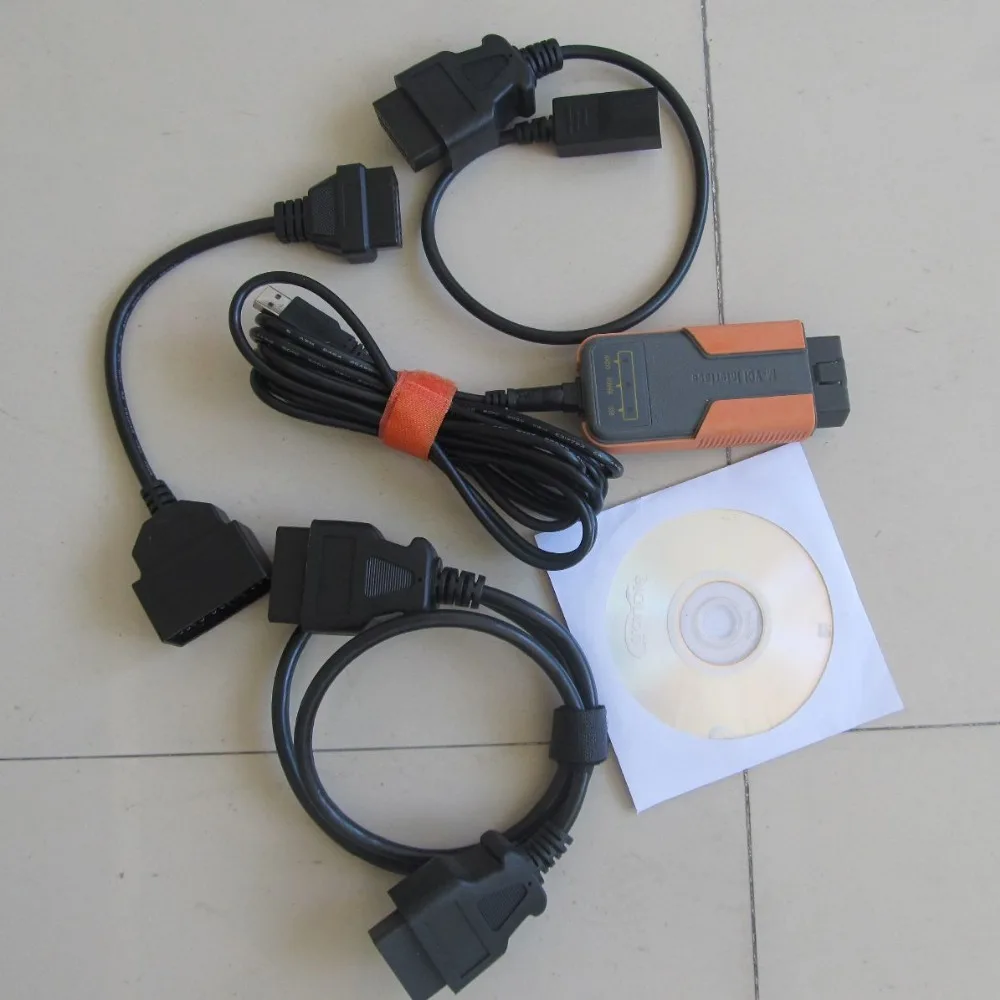 Super MVCI сканер 3 в 1 новейшая версия V10.00.028 для Toyota Tis Honda Hds v-olvo диасковый интерфейс