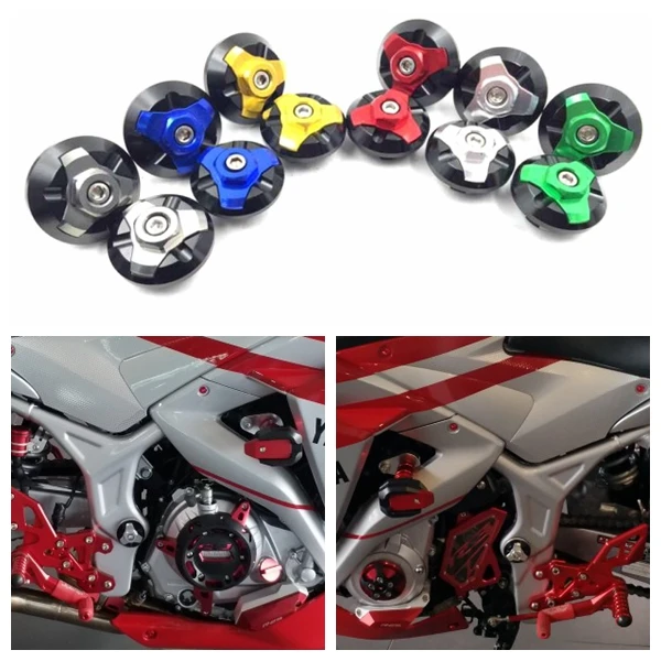 Штекер рамы мотоцикла для YAMAHA R25 R3 2015 2016 2017 декоративный винт | Автомобили и