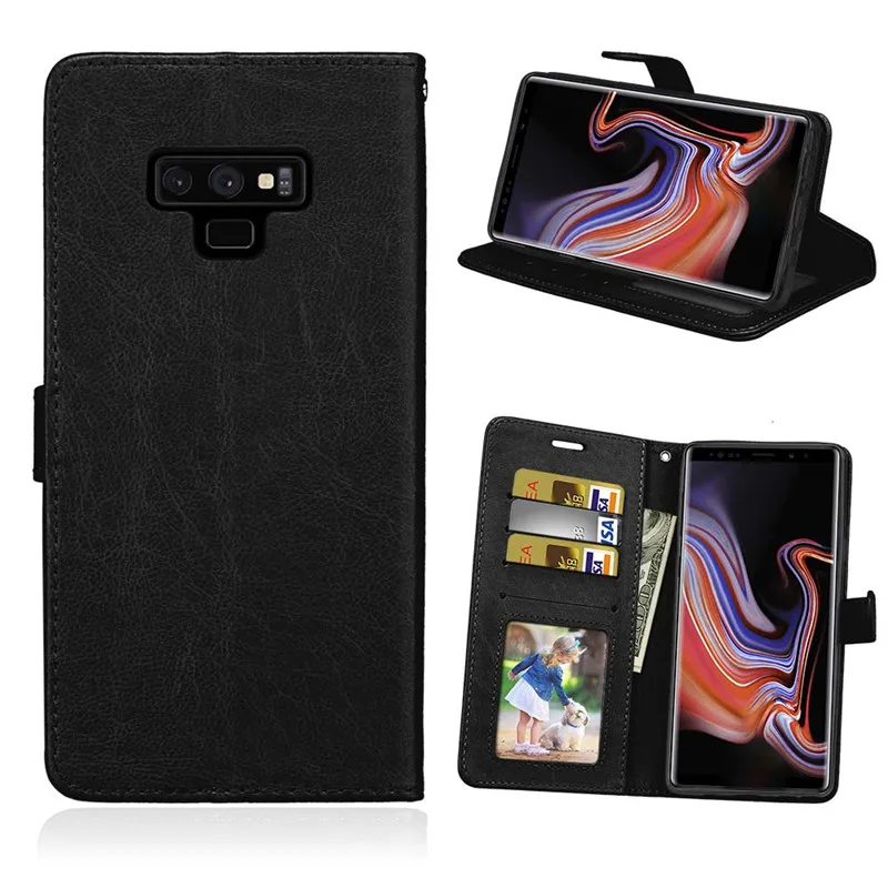 Чехол для Samsung Galaxy Note 9 чехол чехол-книжка из искусственной кожи телефона Note9 N960F N960
