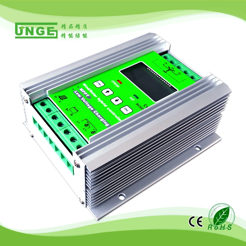 MPPT800W Ветер 500 Вт + solar300W 12 В/24 В Солнечный ветер гибридный контроллер заряда W Ith Free
