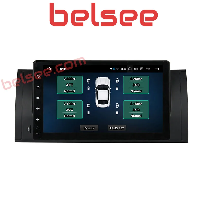 Belsee для BMW E39 X5 E53 M5 Android 9 0 Восьмиядерный автомобильный радиоприемник 4 Гб стерео