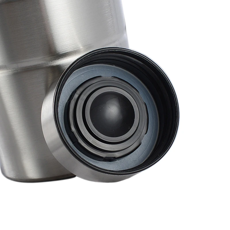 650/1000ml Single Layer Stainless Steel Water Bottle BPA Free Large Capacity Sport Drink Bottle Gym Drinking Bottles