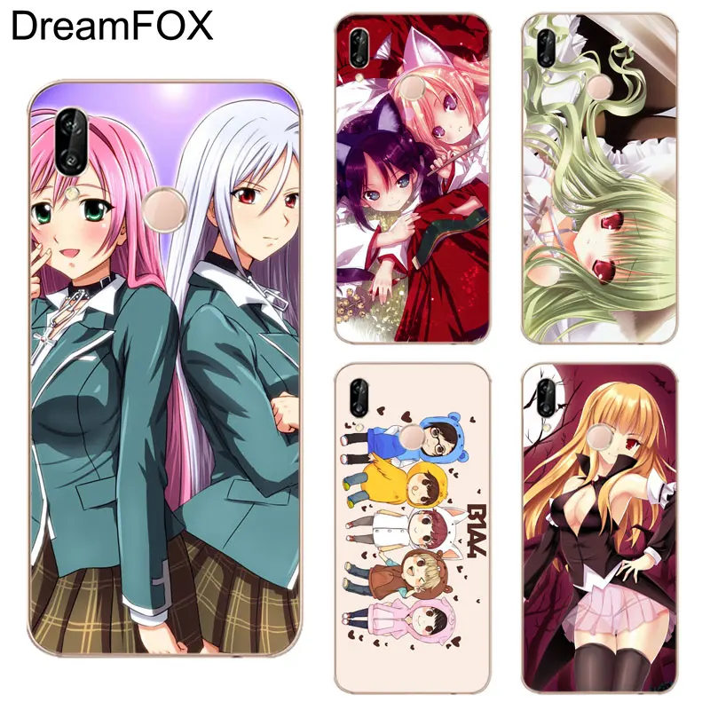 DREAMFOX K041 кошка девушка Nekomimi Книги по искусству Аниме Мягкие TPU силиконовый чехол