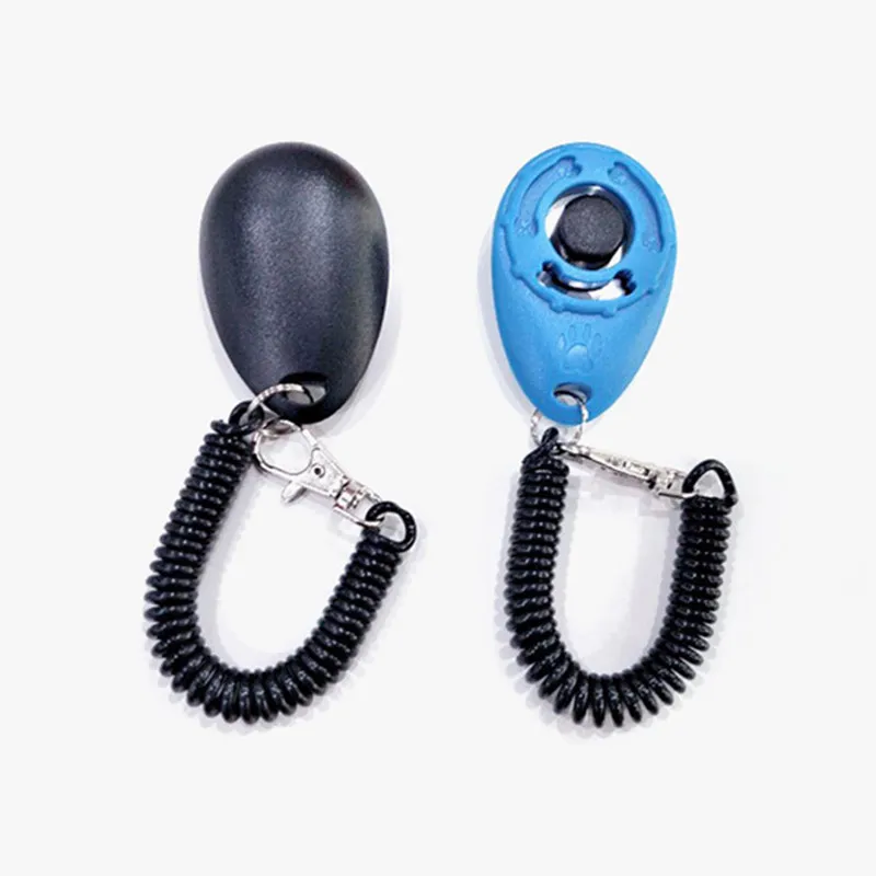 Hcpet 2018 New Pet Trainer собака Кинологический Clicker Регулируемая брелок звук и ремешок