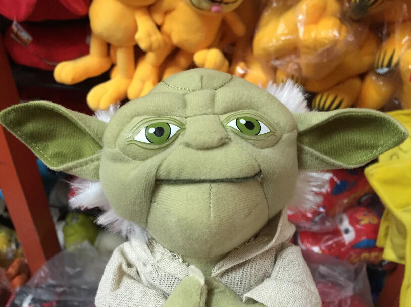 20 см милый мягкий плюшевый зеленый мастер игрушка йода кукла чучела фильм