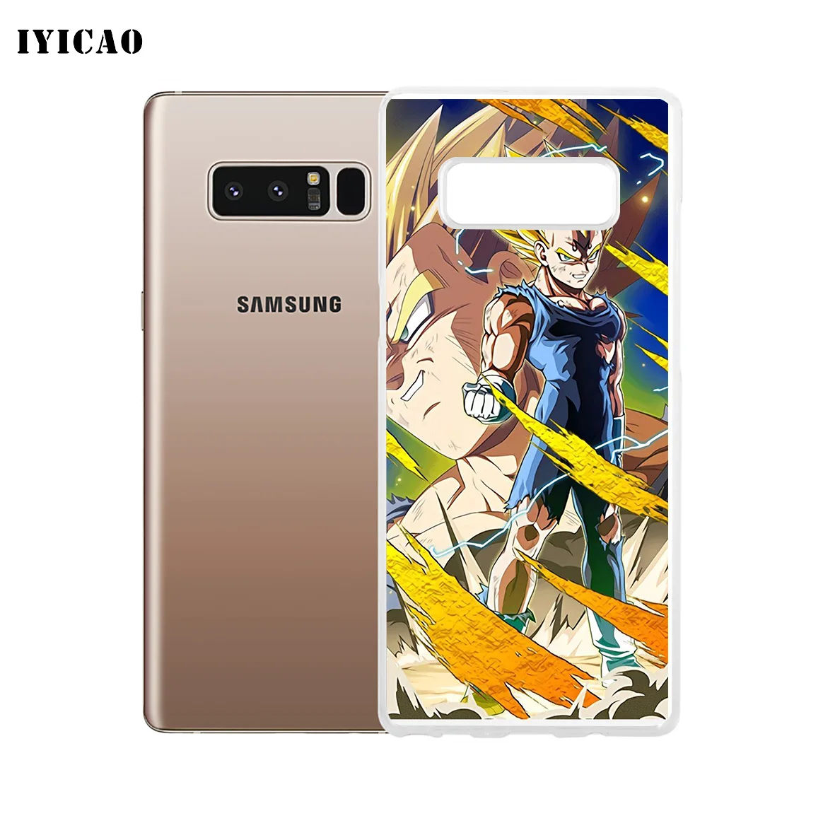 IYICAO Vegetto Dragon Ball Супер Мягкий силикон чехол для телефона samsung A5 A6 плюс A7 A8 A9 J3 J5 J7 Note 8