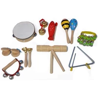 10pcs music toy instruments kits kids percussion drum toy musical instruments set