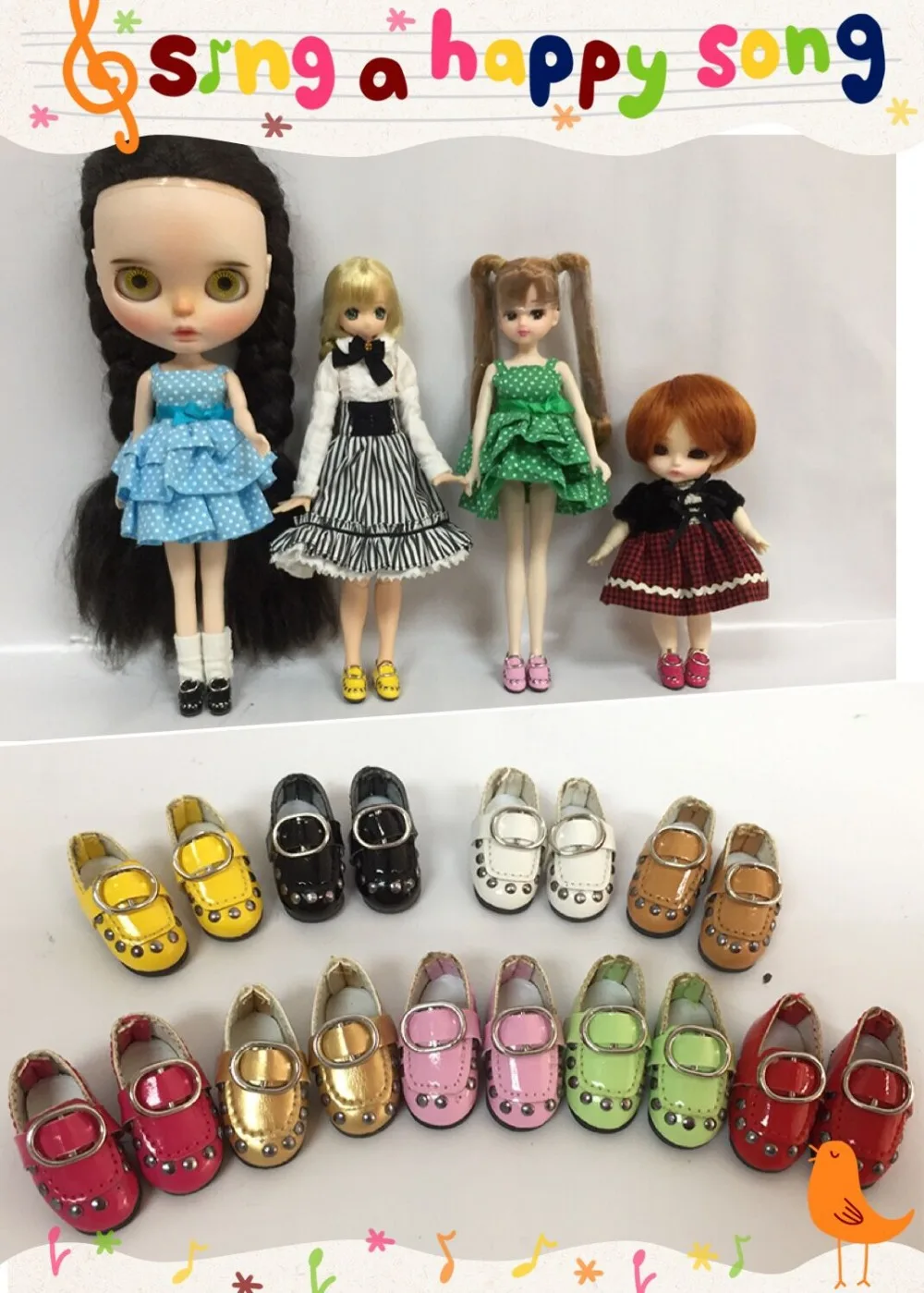 Кукольная обувь для blyth Azone кукла ob licca 20 см BJD и т. Д. Длина: 2 8 см|doll shoes|shoes for blythelicca