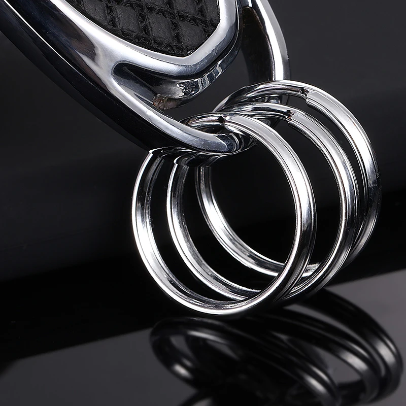 2017 новая мода черный брелок автомобильный Мужской винтажный деловой стиль