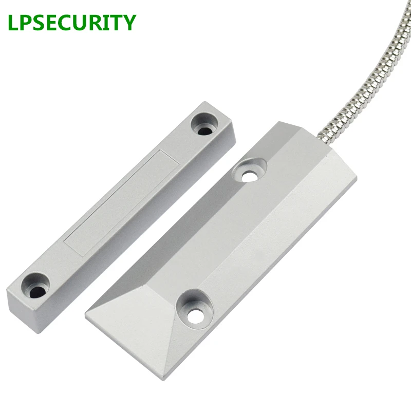 LPSECURITY проводной гаражный металлический рольставни улица завод ворота датчик детектор Магнитный контактный переключатель(нормально закрытый