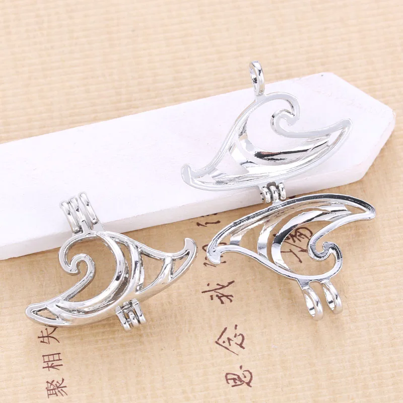 6 шт. Посеребренная шляпа ведьмы модное ожерелье ювелирное изделие жемчужная