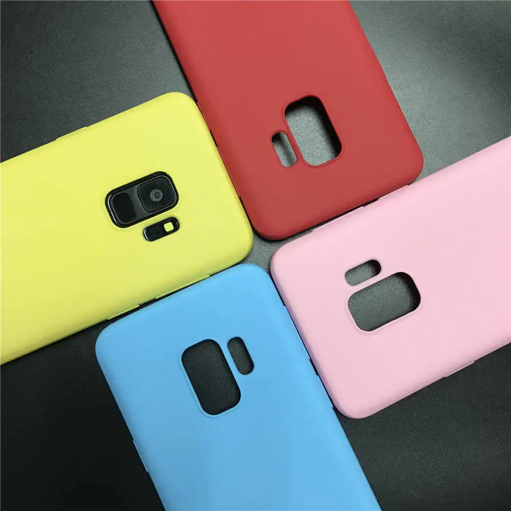 Capa For Samsung Galaxy J1 J2 J3 J5 J7 J8 prime Max A7 2017 A6 plus 2018 A9 star lite Colorful Candy Soft TPU Silicon Phone Case |