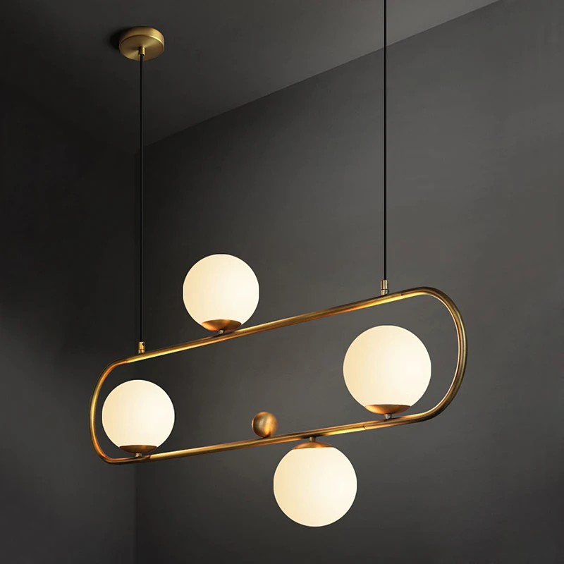 

Nordic Designer Loft Cafe Led Pendant Light Retro Industrial Geometry Creative Dining Living Room Hanging lights