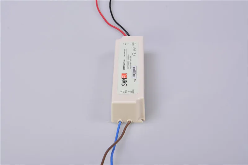Sanpu LED адаптер драйвер 350mA 20 Вт 48 в постоянный ток питание SMPS водонепроницаемый IP67 AC/DC 10-48 В трансформатор освещения пластиковый чехол