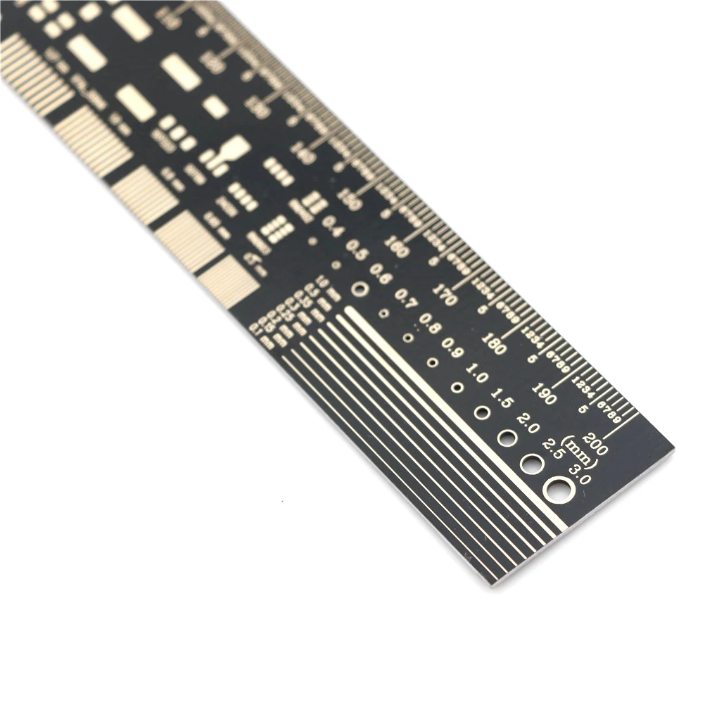 20 см многофункциональная Инженерная линейка PCB требуемый транспортир посылка