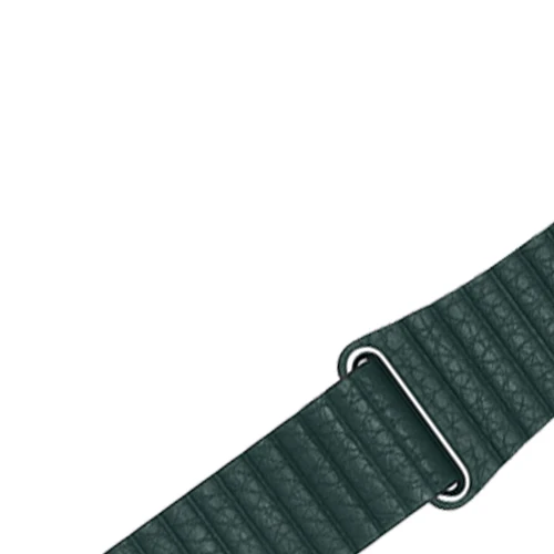 Forest Green Чехол из натуральной кожи для apple watch, ремешок 42 мм, 38 мм, Версия 44 мм 40 мм ремень магнитный ремешок для наручных часов iwatch серии 5/4/3/2/1 браслет - Цвет ремешка: Forest Green