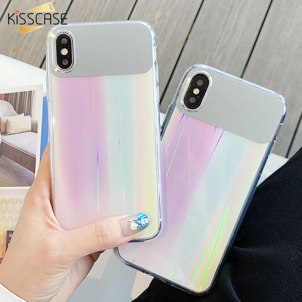 Мягкий зеркальный чехол для iPhone XR X XS MAX 7 8 6S Plus|Бамперы| |
