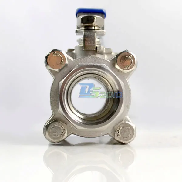 2 &quotполный порт шаровой клапан с резьбой 3 шт нержавеющая сталь 316 1000WOG |