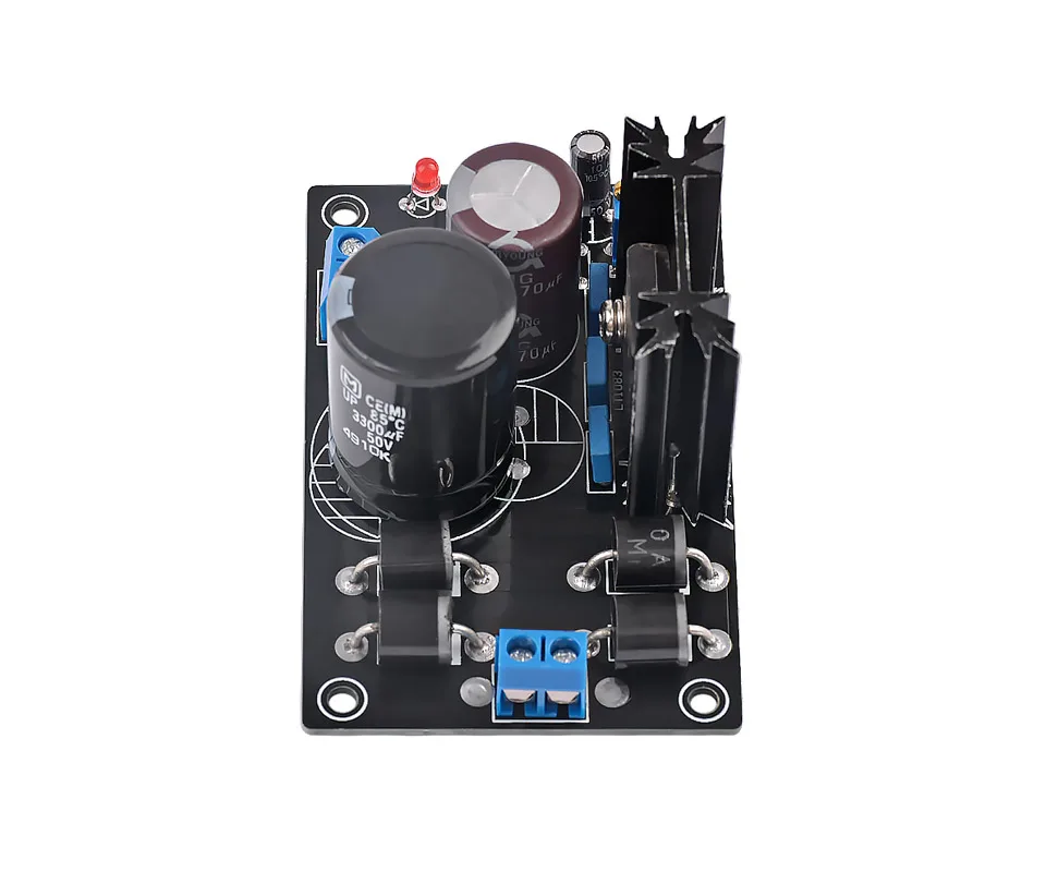 AIYIMA IT1083 источник питания 0-34VAC LT1083CP LT1083 Регулируемый блок питания плата линейной мощности для HIFI усилителя