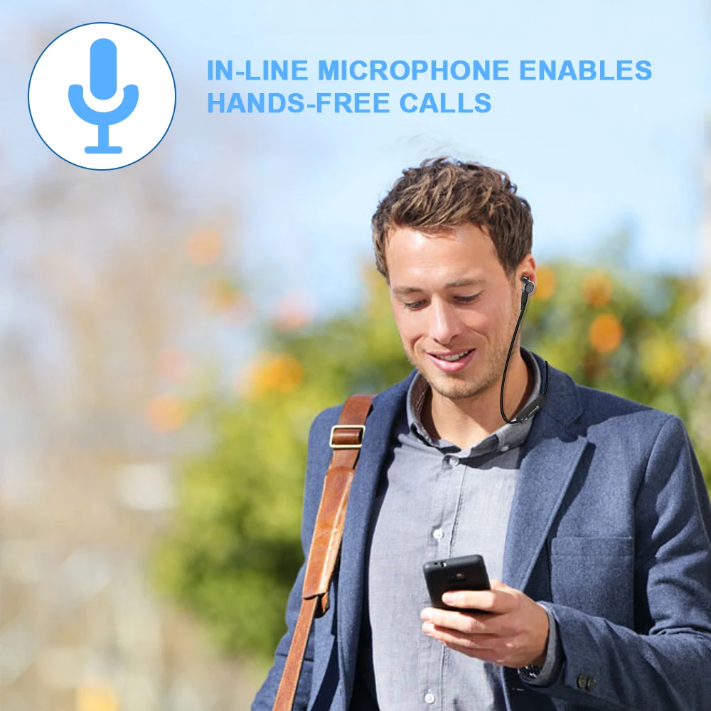 Bluetooth наушники IPX7 Водонепроницаемый 4 1 спортивные Беспроводной вакуумные