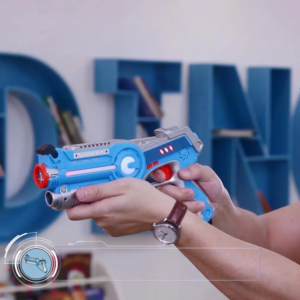 2 шт. инфракрасная Лазерная бирка Blaster лазерный Боевой набор с целевыми жилетами