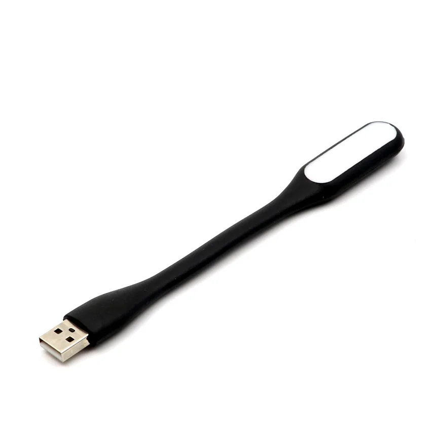 Гибкая портативная Светодиодная лампа для внешнего аккумулятора USB 5 в 1 2 Вт