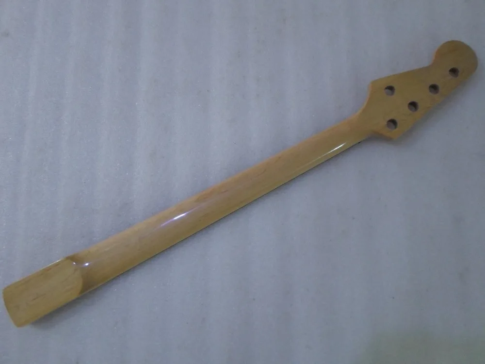 5 string Maple 21 Fret Bass Neck для электрических Запчасти бас гитары Замена|Гитары| |