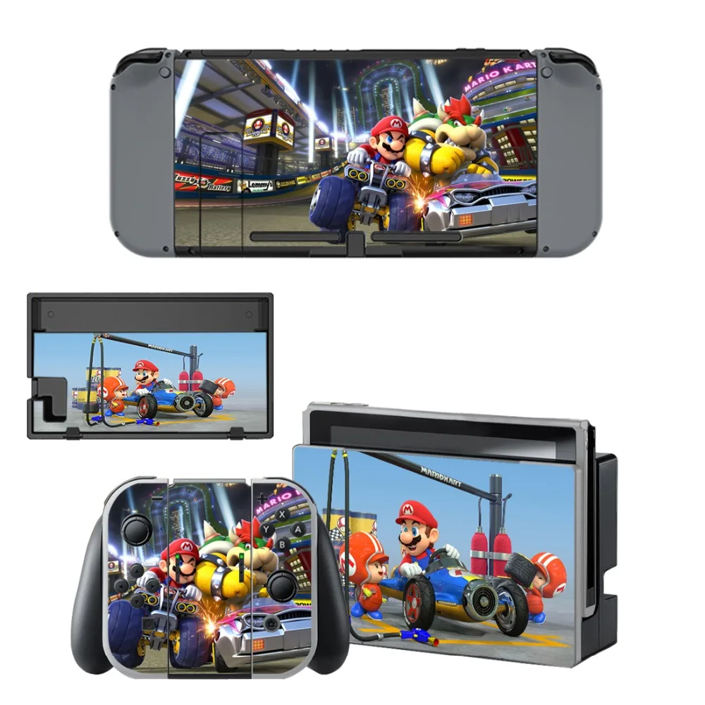 Mario Kart 8 Nintendo switch Skin NAND Switch Vinilo наклейка на кожу для NS консоль Joy con