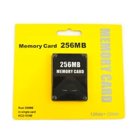 50pcs high quality 256mb memory card for sony playstation 2 for ps2