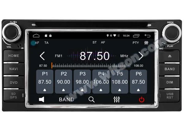 WITSON Android 6 0 2 Гб RAM автомобильный DVD для TOYOTA Land Cruiser 100 серия фортунер Прадо RunX + WIFI/4G