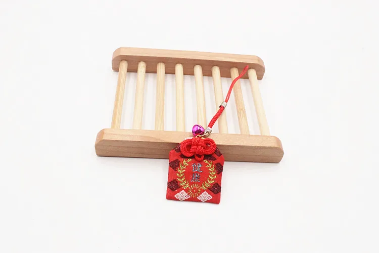 1 шт. традиционный брелок для ключей Omamori счастливое удачу безопасность молитва